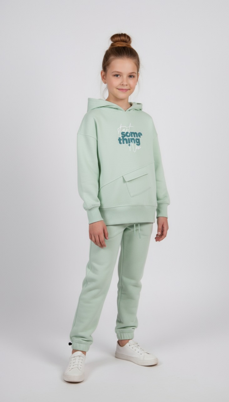Girls Hoddie Set