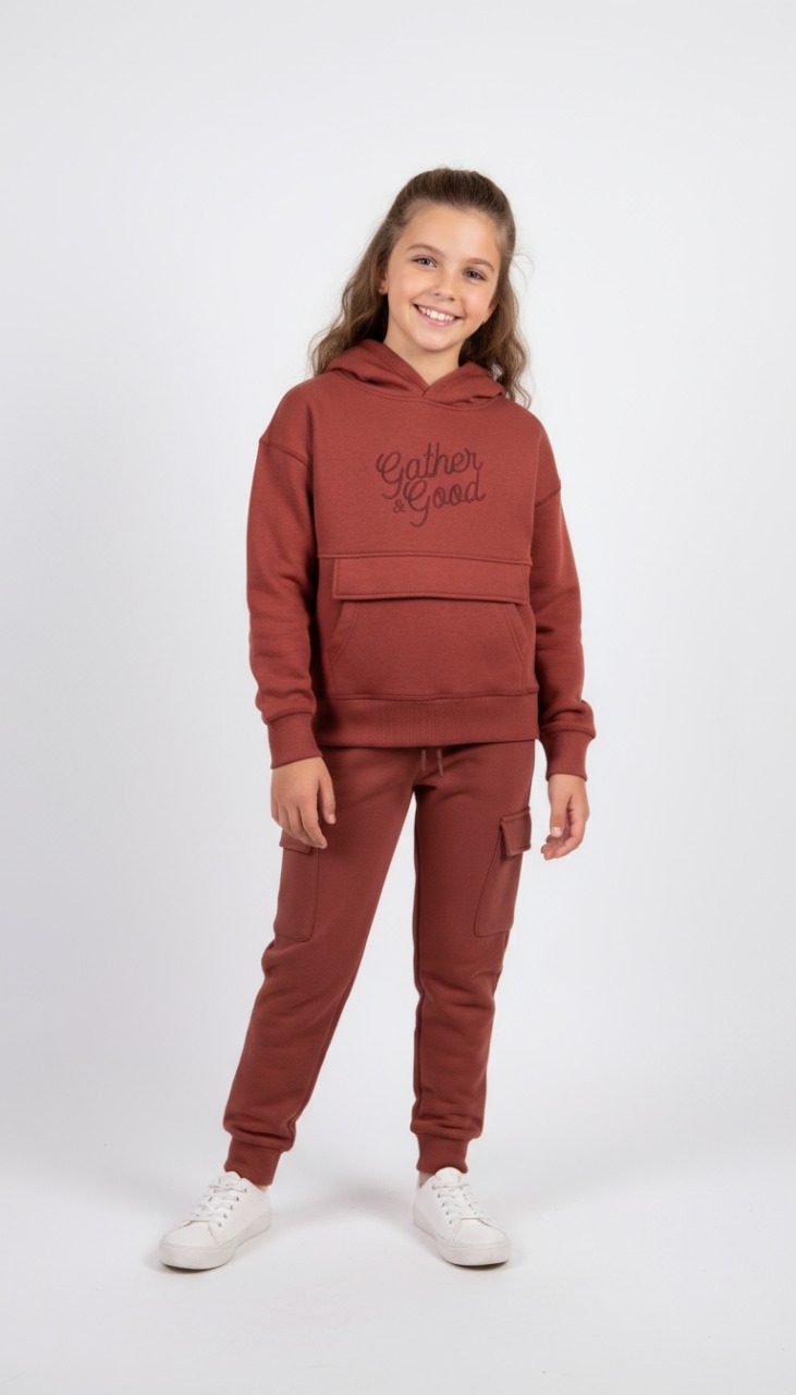 Girls Hoddie Set
